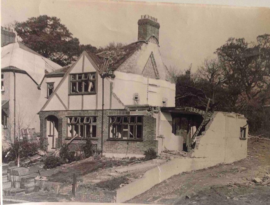 Ingham Road Bombing 1944